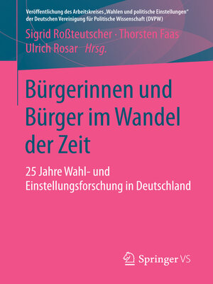 cover image of Bürgerinnen und Bürger im Wandel der Zeit